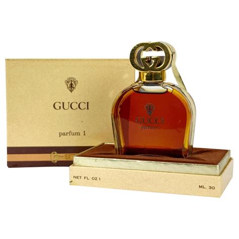 gucci parfum 1 vintage bottle|vintage Gucci perfume bottles.